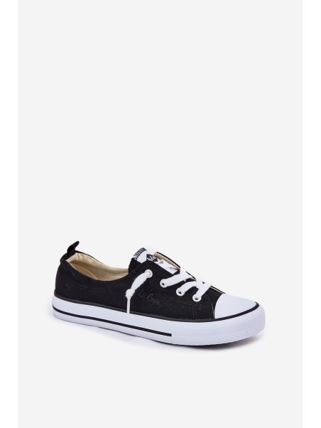 Ladies Fabric Sneakers Lee Cooper LCW-25-02-3299L Black