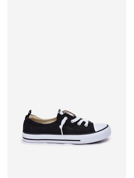 Ladies Fabric Sneakers Lee Cooper LCW-25-02-3299L Black