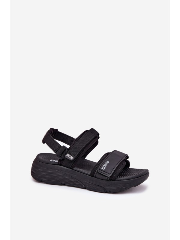 Sporty Sandals Women On Platform Big Star RR274A077 Black