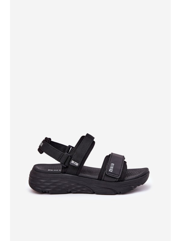 Sporty Sandals Women On Platform Big Star RR274A077 Black