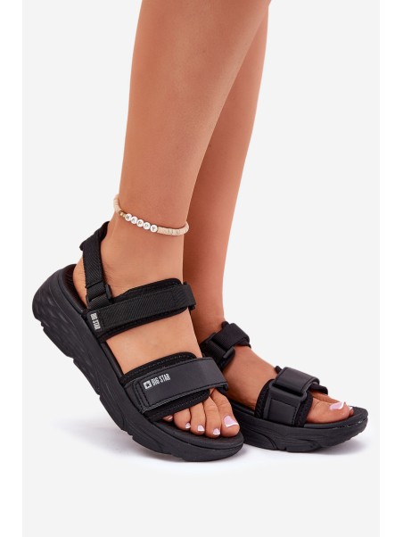 Sporty Sandals Women On Platform Big Star RR274A077 Black