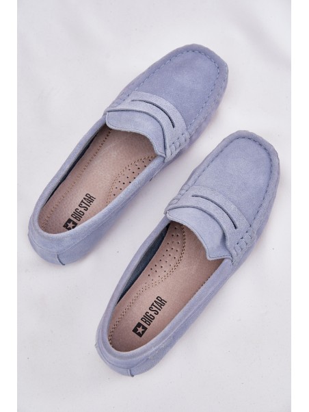 Suede Women's Moccasins Big Star RR274943 Blue