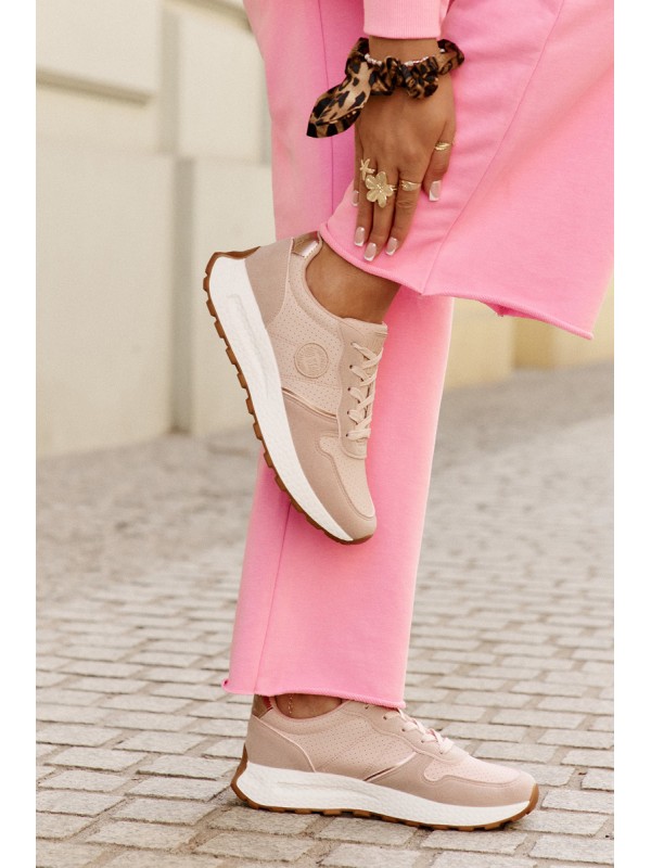 Moteriški platforminiai sportbačiai Big Star RR274489 Hi-Poly System Pink