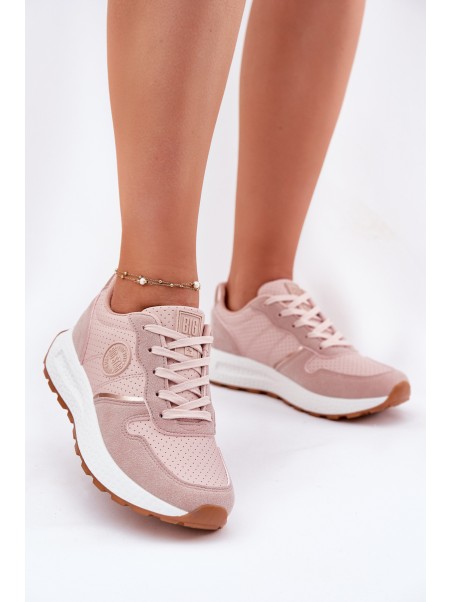 Moteriški platforminiai sportbačiai Big Star RR274489 Hi-Poly System Pink