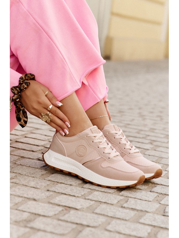 Moteriški platforminiai sportbačiai Big Star RR274489 Hi-Poly System Pink