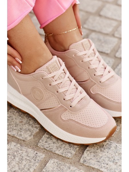 Moteriški platforminiai sportbačiai Big Star RR274489 Hi-Poly System Pink