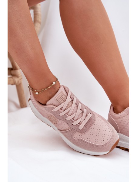 Moteriški platforminiai sportbačiai Big Star RR274489 Hi-Poly System Pink