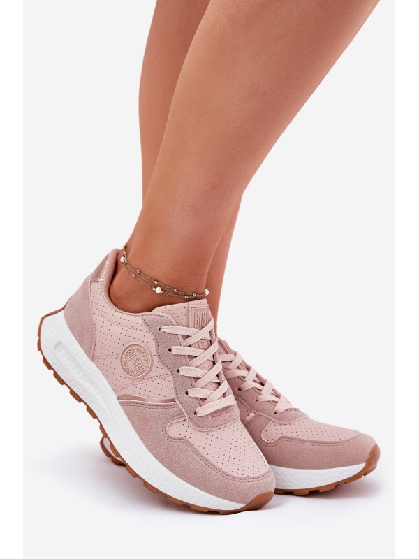 Moteriški platforminiai sportbačiai Big Star RR274489 Hi-Poly System Pink