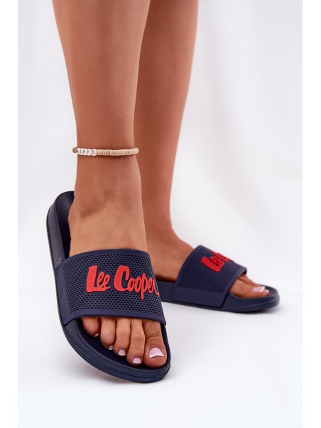 Moteriškos šlepetės Lee Cooper LCW-25-07-3524L tamsiai mėlynos