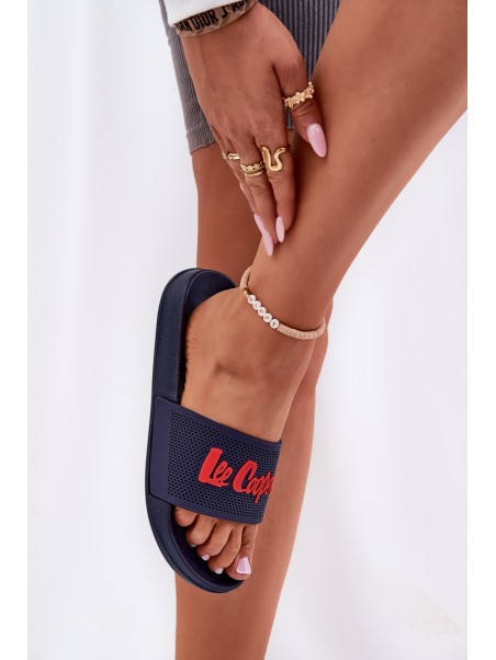Moteriškos šlepetės Lee Cooper LCW-25-07-3524L tamsiai mėlynos