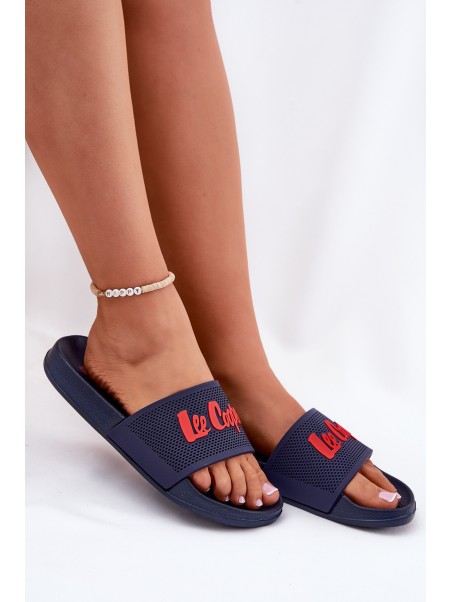 Moteriškos šlepetės Lee Cooper LCW-25-07-3524L tamsiai mėlynos