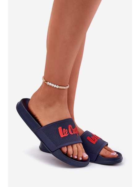 Moteriškos šlepetės Lee Cooper LCW-25-07-3524L tamsiai mėlynos