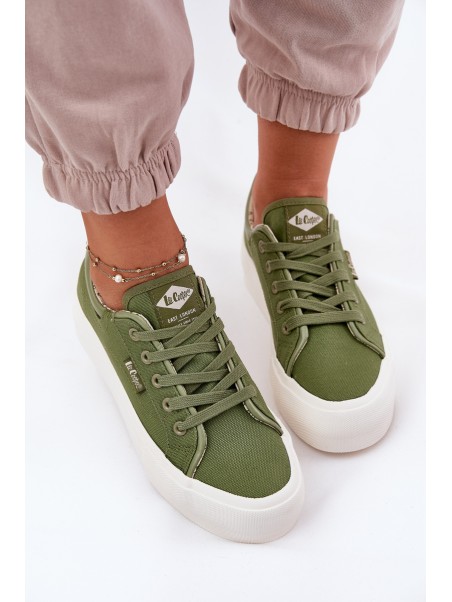 Moteriški platforminiai sportbačiai Lee Cooper LCW-25-31-3449L žali