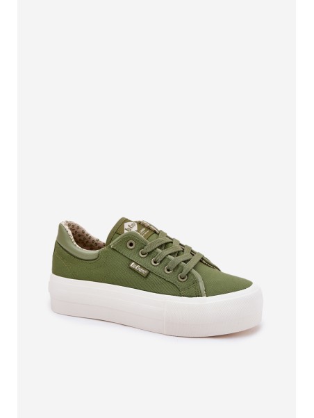 Moteriški platforminiai sportbačiai Lee Cooper LCW-25-31-3449L žali