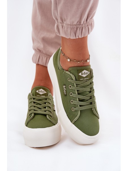 Moteriški platforminiai sportbačiai Lee Cooper LCW-25-31-3449L žali