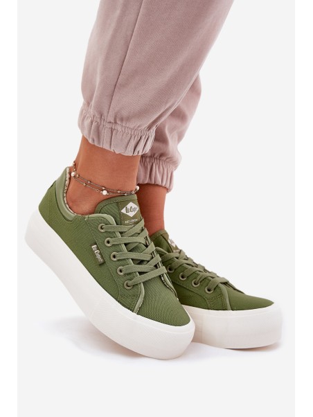 Moteriški platforminiai sportbačiai Lee Cooper LCW-25-31-3449L žali