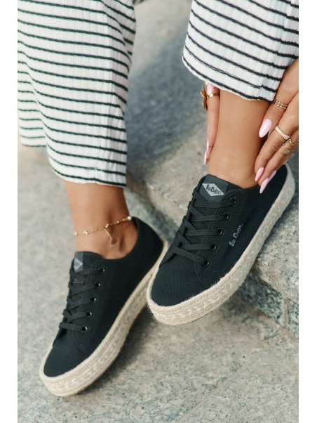 Moteriški sportbačiai su pynėmis Lee Cooper LCW-25-44-3216 juodi