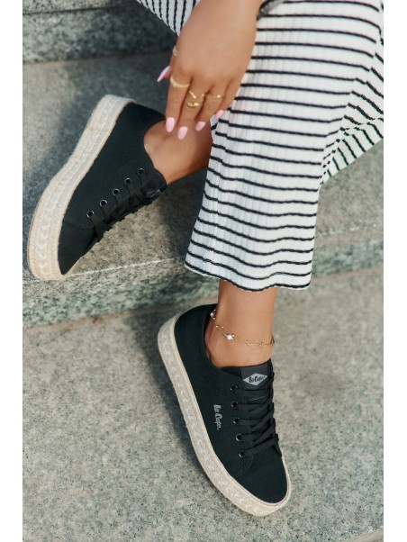 Moteriški sportbačiai su pynėmis Lee Cooper LCW-25-44-3216 juodi