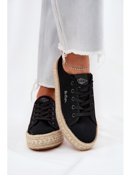 Moteriški sportbačiai su pynėmis Lee Cooper LCW-25-44-3216 juodi