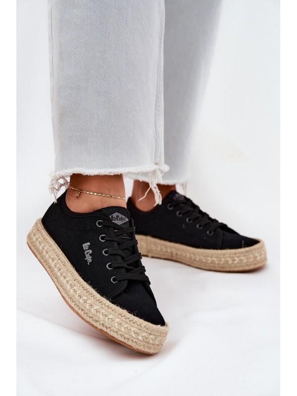 Moteriški sportbačiai su pynėmis Lee Cooper LCW-25-44-3216 juodi