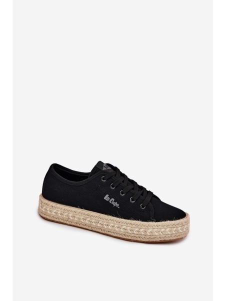Moteriški sportbačiai su pynėmis Lee Cooper LCW-25-44-3216 juodi