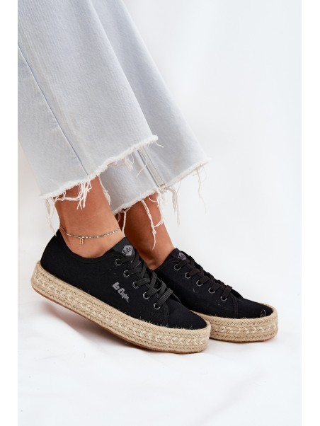 Moteriški sportbačiai su pynėmis Lee Cooper LCW-25-44-3216 juodi
