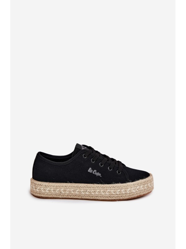 Moteriški sportbačiai su pynėmis Lee Cooper LCW-25-44-3216 juodi