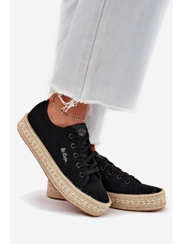 Moteriški sportbačiai su pynėmis Lee Cooper LCW-25-44-3216 juodi