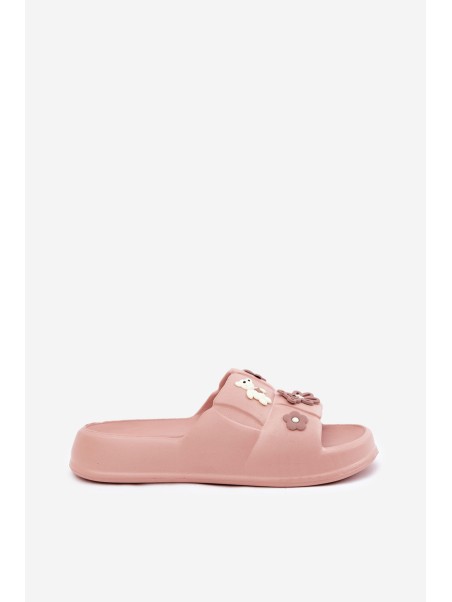 Foam Slippers With Pins Pink Redienna