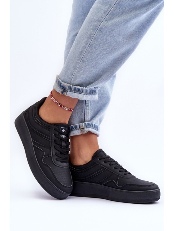 Women s Sport Shoes Sneakers Black-Silver Aruba 2