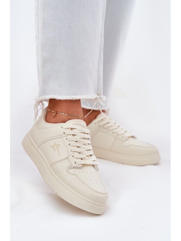Ladies Sneakers Big Star RR274A243 HI-POLY SYSTEM Beige