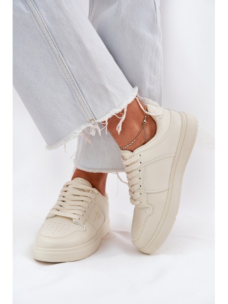 Ladies Sneakers Big Star RR274A243 HI-POLY SYSTEM Beige