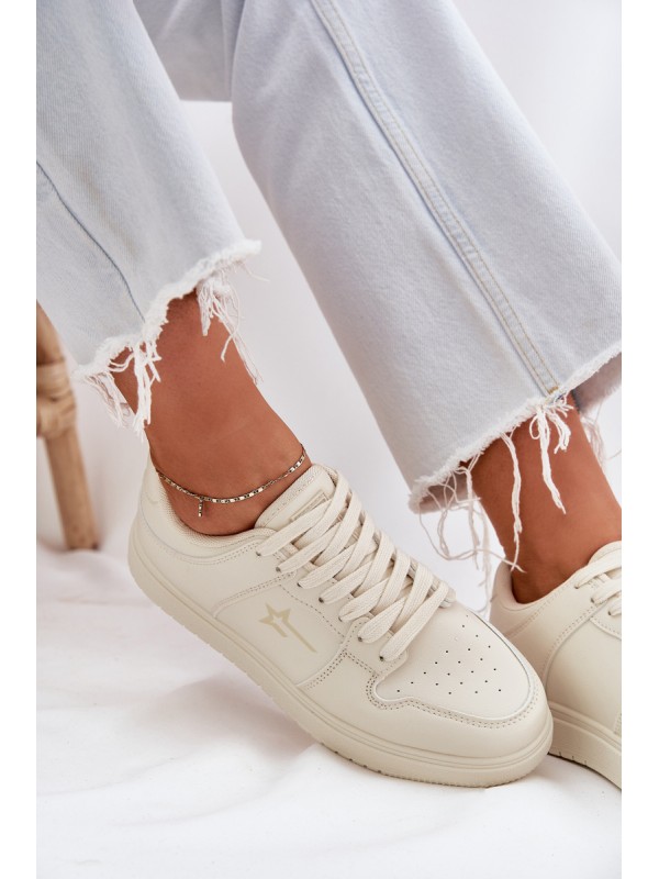 Ladies Sneakers Big Star RR274A243 HI-POLY SYSTEM Beige