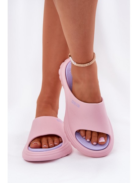 Women Foam Slippers Big Star RR274A587 Pink