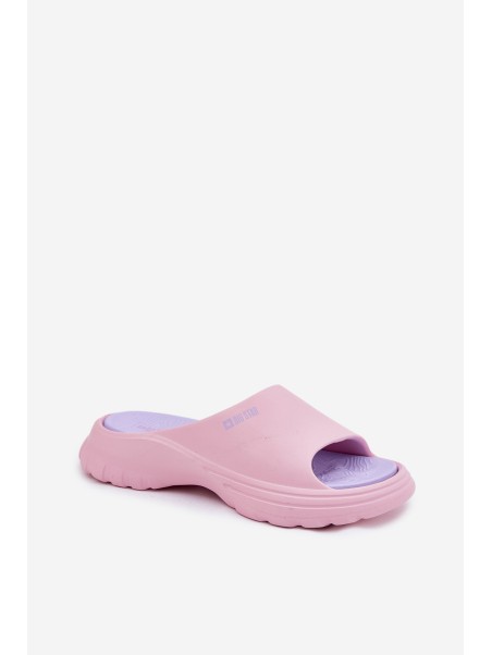 Women Foam Slippers Big Star RR274A587 Pink