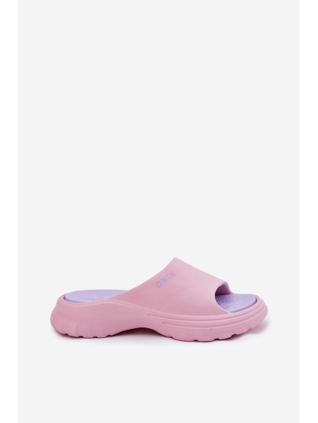 Women Foam Slippers Big Star RR274A587 Pink
