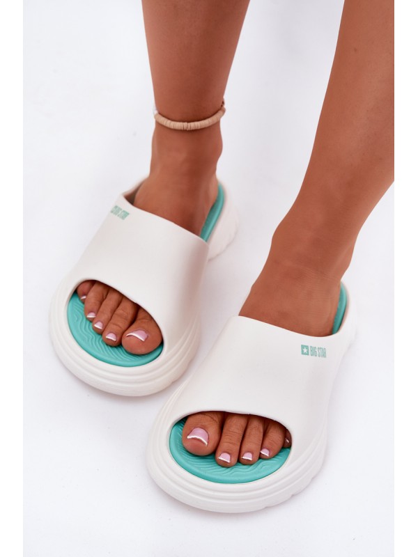 Foam Women's Slippers Big Star RR274A586 White