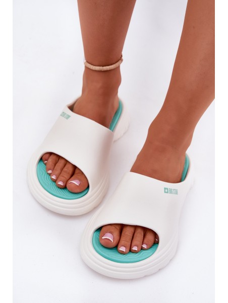 Foam Women's Slippers Big Star RR274A586 White