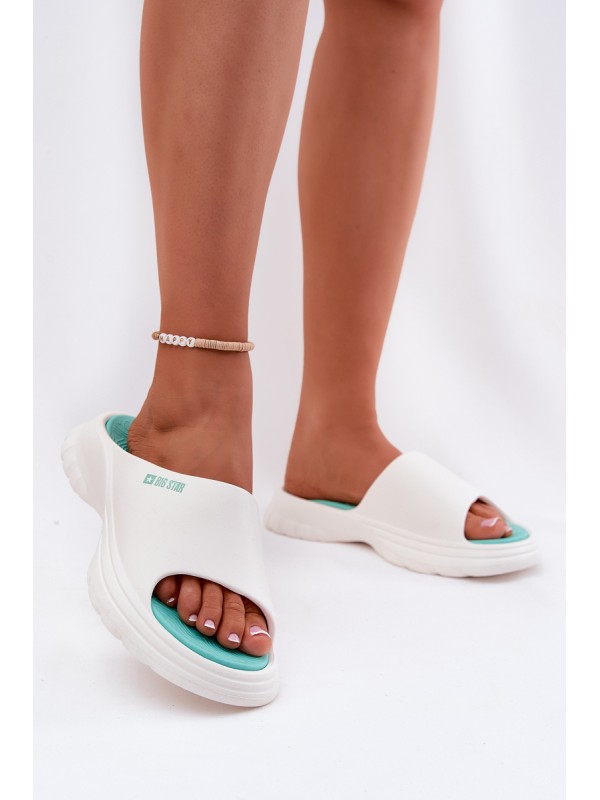 Foam Women's Slippers Big Star RR274A586 White