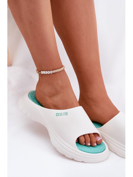 Foam Women's Slippers Big Star RR274A586 White