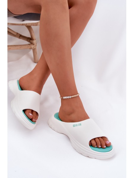 Foam Women's Slippers Big Star RR274A586 White