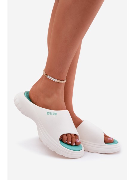 Foam Women's Slippers Big Star RR274A586 White