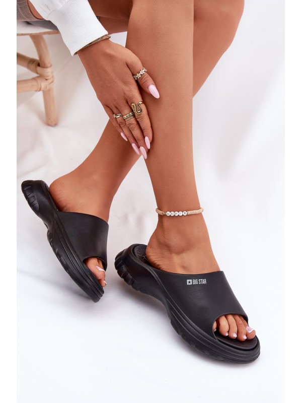 Women's Foam Slippers Big Star RR274A577 Black