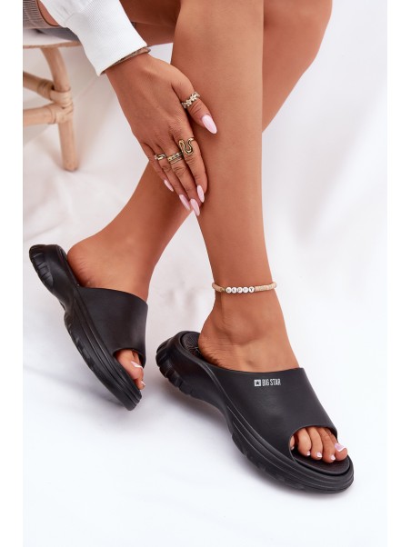 Women's Foam Slippers Big Star RR274A577 Black