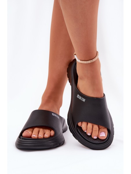 Women's Foam Slippers Big Star RR274A577 Black