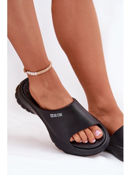 Women's Foam Slippers Big Star RR274A577 Black