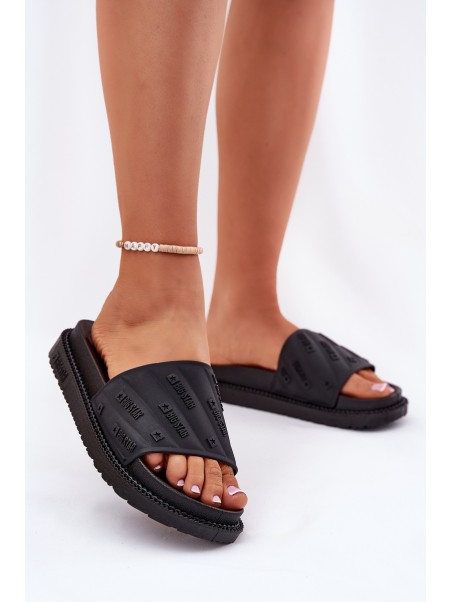 Womens Platform Sandals Big Star RR274A540 Black