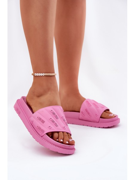 Women's Platform Sandals Big Star RR274A541 Pink
