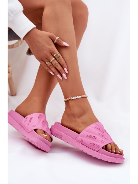 Women's Platform Sandals Big Star RR274A541 Pink