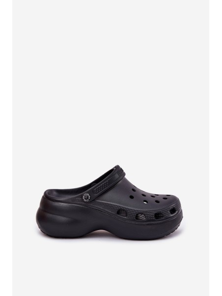 Foam Women's Slippers On A Massive Sole Big Star RR274A118 Black
